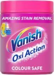 3-Pack £9.9-Vanish Gold Oxi Action Chlorine Bleach Free Stain Remover Powder, For Colours, 470g