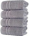 Big Large Bath Towels Sheets - Pack of 2 or 4 - Soft Cotton Prime Egyptian Bath Towels Sheet Sets - 150cm x 75cm - Thick & Cozy 500gsm